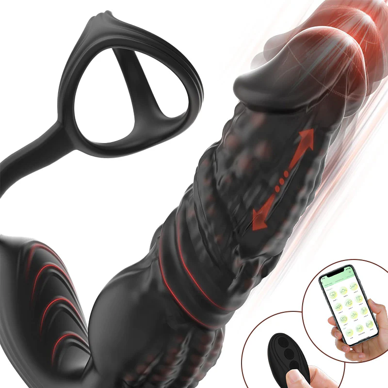 Leonidas �C Upgrade Fast Thrusting 6-in-1 Prostate Massager with Remote Control and APP