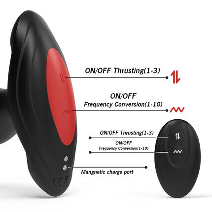 Tarzanee Thrusting App Control Prostate Massager