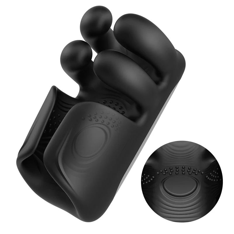 Tarzanee - Evans 10 Pinch Beating Finger Vibrations Penis Vibrator Male Glans Trainer