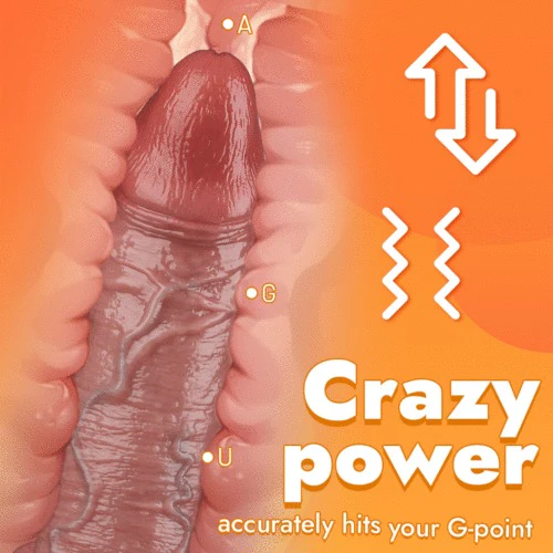 Kratos - 2.36 Diameter Thrusting Huge Realistic Dildos