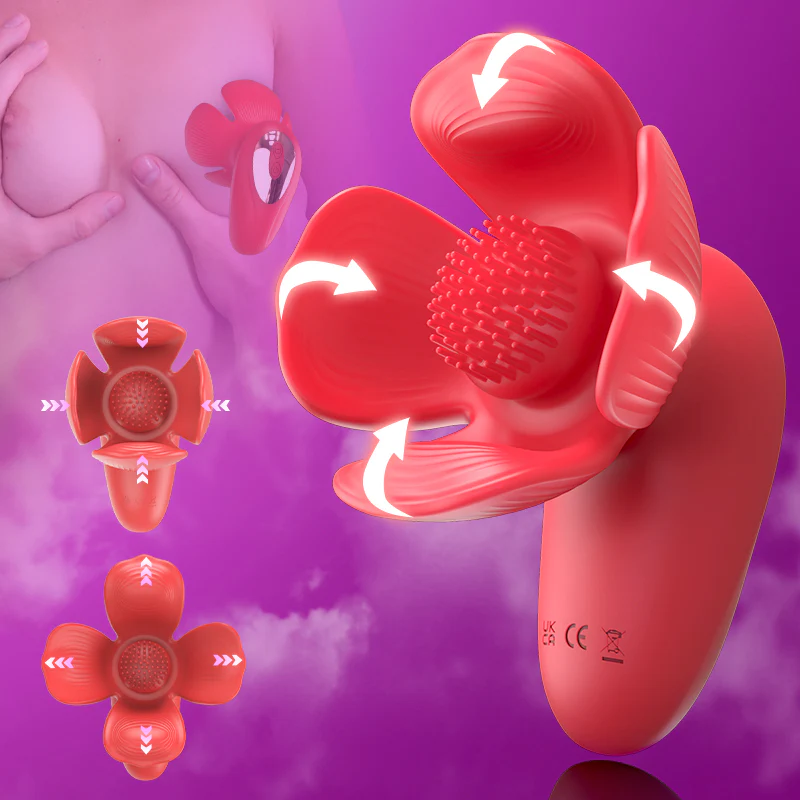 Tarzanee - 10 Pinching 10 Vibrating Nipple Toys Nipple Vibrator