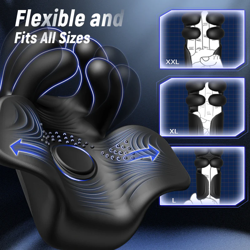 Tarzanee - Evans 10 Pinch Beating Finger Vibrations Penis Vibrator Male Glans Trainer