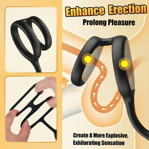 Tarzanee Leonard-360�� Rotating Vibrating Wearable Prostate Massager