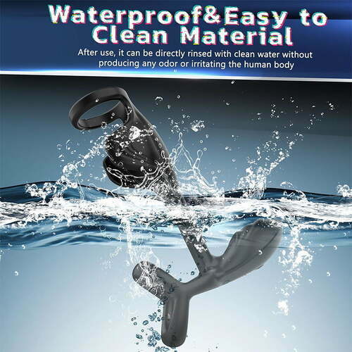 Tarzanee - Couple Use APP Control 10 Vibrating Male Silicone Penis Ring