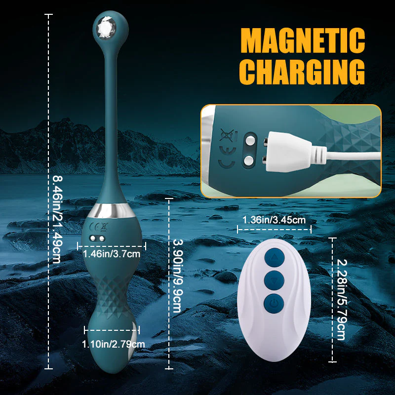 Clara - Rotating Clitoral Vibrator & Prostate Massager for Couple