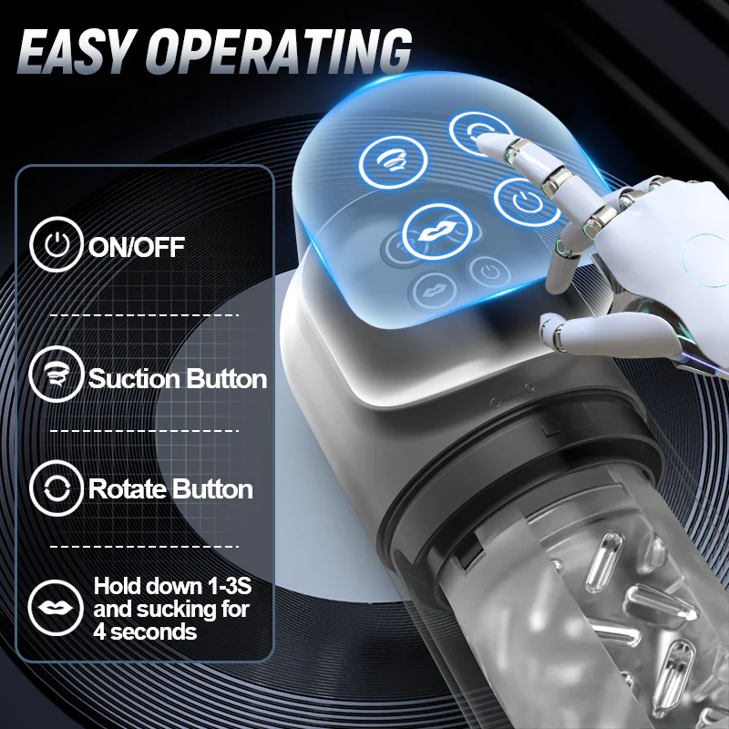 Ariel - Tarzanee Sucking Rotating Male Stroker Masturbator