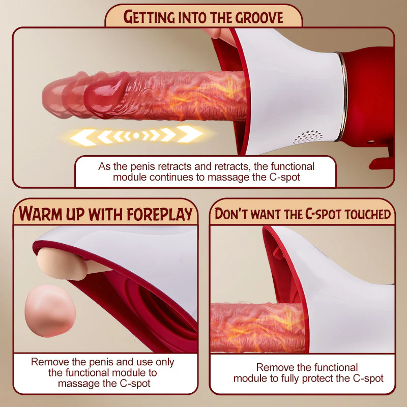 Lover����Multifunctional 6-in-1 Penis Gun Machine, Exquisite Gift Box Packaging