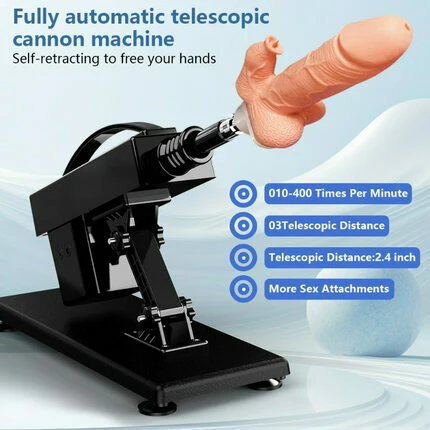 Tarzanee - Automatic Heating Swinging Vibrating Sex Machine with Dildo 14.6 Inch