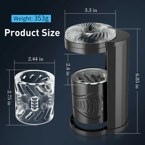 Tarzanee - Style Manual Thrusting & Squeezing Detachable Multifunctional Male Stroker