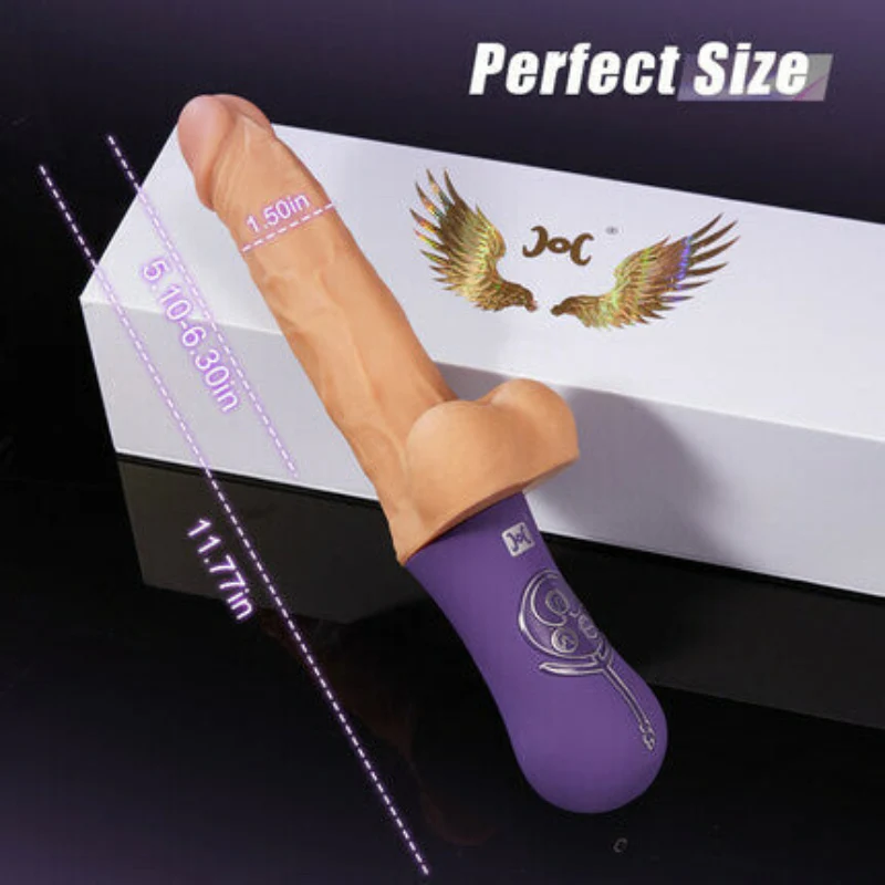 Allovers - 4-in-1 Versatile Thrusting Vibrating Heating Swing Thrusting Dildo
