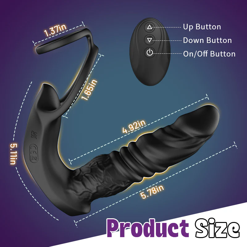Tarzanee - Bluetooth Thrusting Prostate Massager