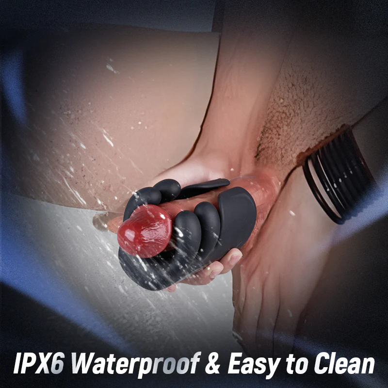 Tarzanee - Evans 10 Pinch Beating Finger Vibrations Penis Vibrator Male Glans Trainer