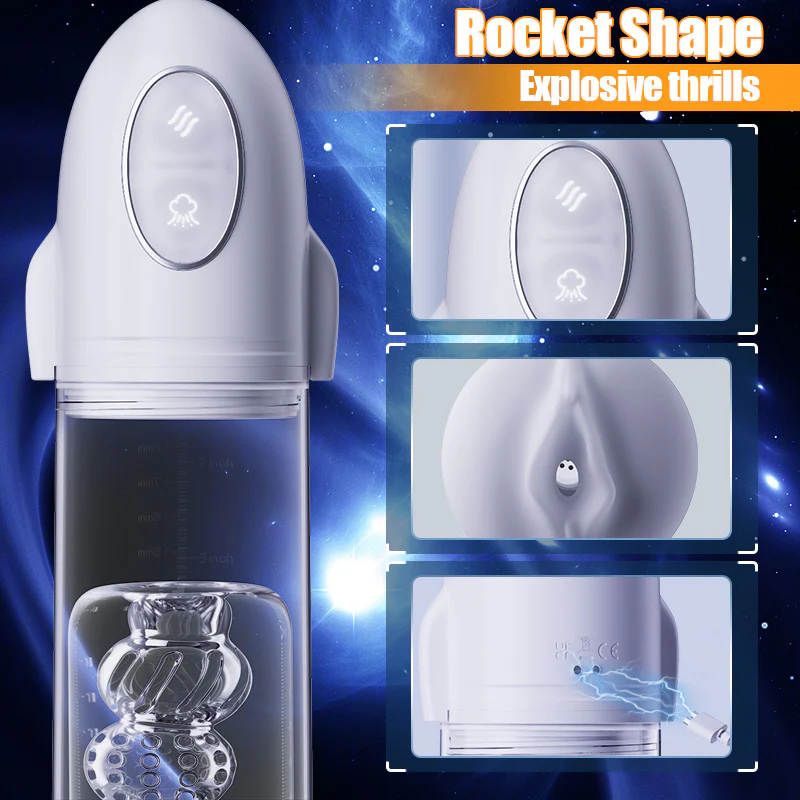 Tarzanee �C 3 Suctions 6 Vibrations Lifelike Feeling Long-Lasting Pleasure Penis pumps