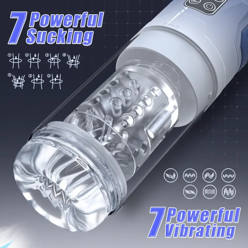 Empyrean - 5 IN 1 Function Male Stroker Masturbator & Penis Pump