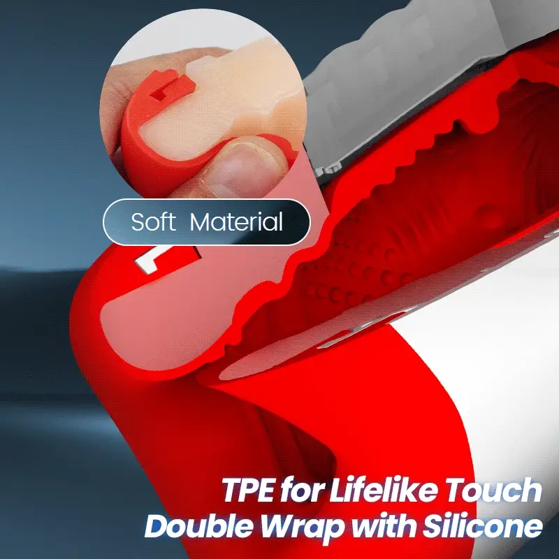 Tarzanee - Leten 10 Vibrations Deep Throat Air Control Vacuum Sucking Blowjob Masturbator Male Stroker