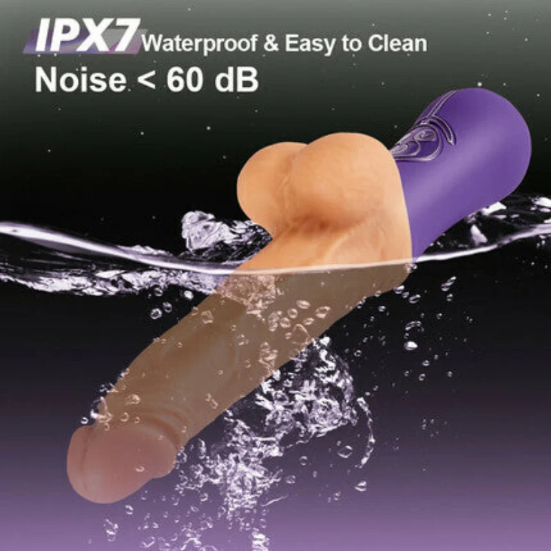 Allovers - 4-in-1 Versatile Thrusting Vibrating Heating Swing Thrusting Dildo