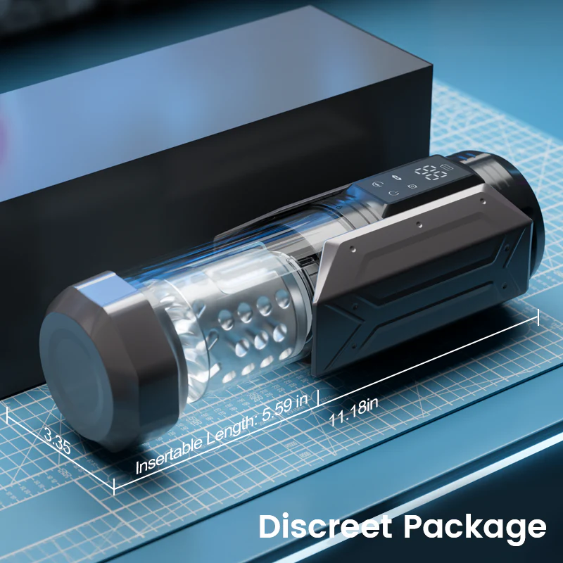 King - 100% Waterproof 4 IN 1 Automatic Masturbation Cup for Men