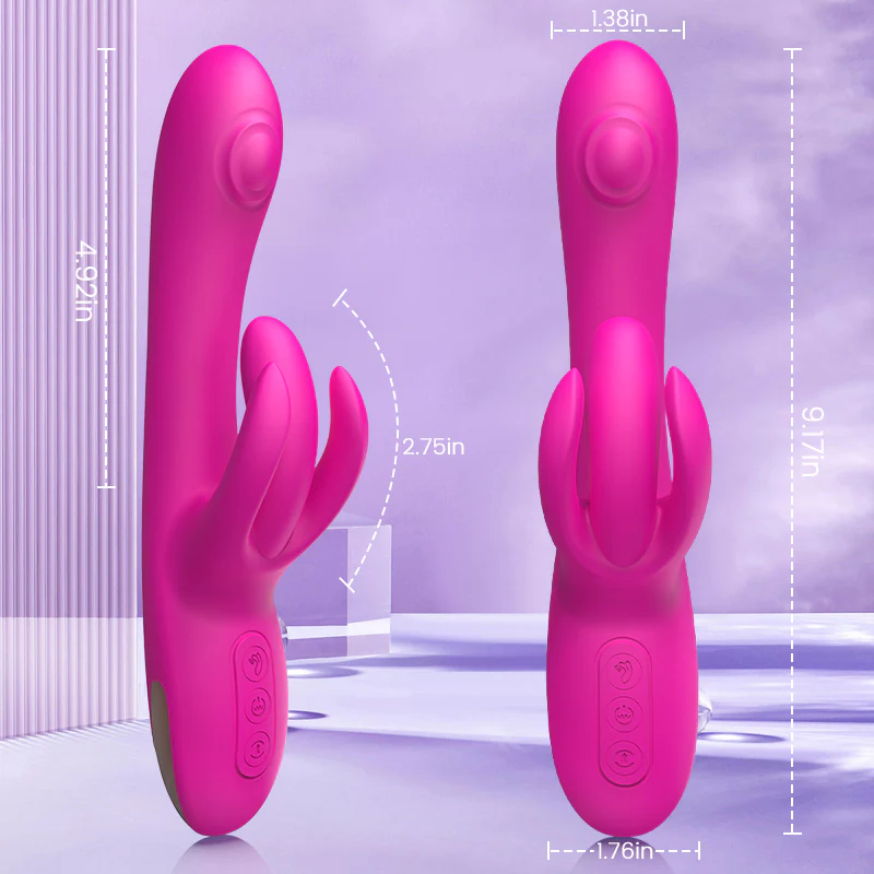 Mia Khalifa - Finger Snap Trigger and Tapping Vibrating Vibrator